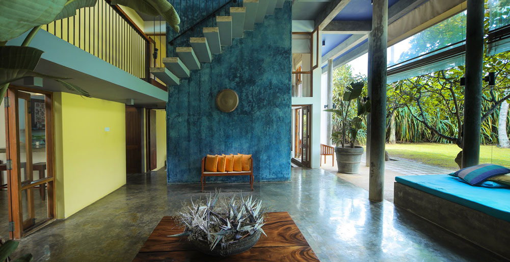 Saffron and Blue - Tranquil tropical villa living